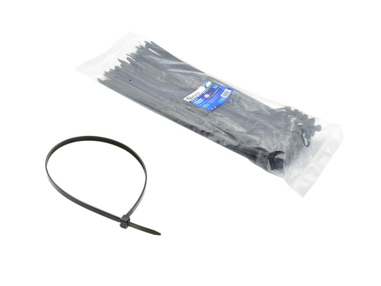 Plastične Vezice 250x4,8mm Set 100/1 G17115 Geko Sa UV Filterom