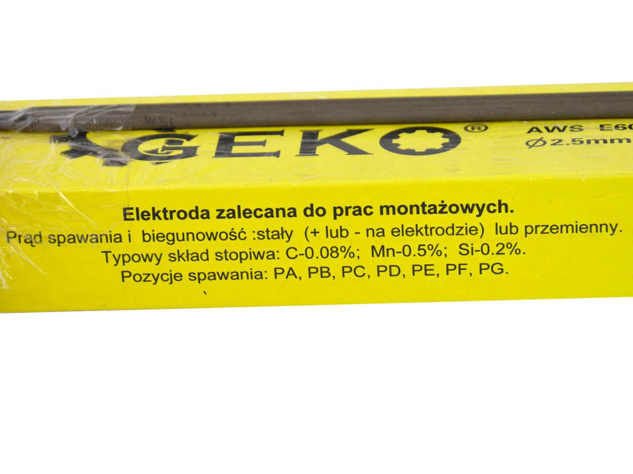 Rutilne Elektrode Celuloza E6013 2.5MMX300MM 2.5KG G74200