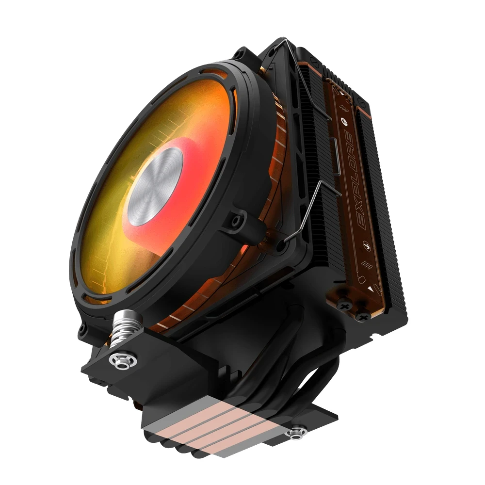 Vazdušno hlađenje darkFlash E400 Crno ARGB
