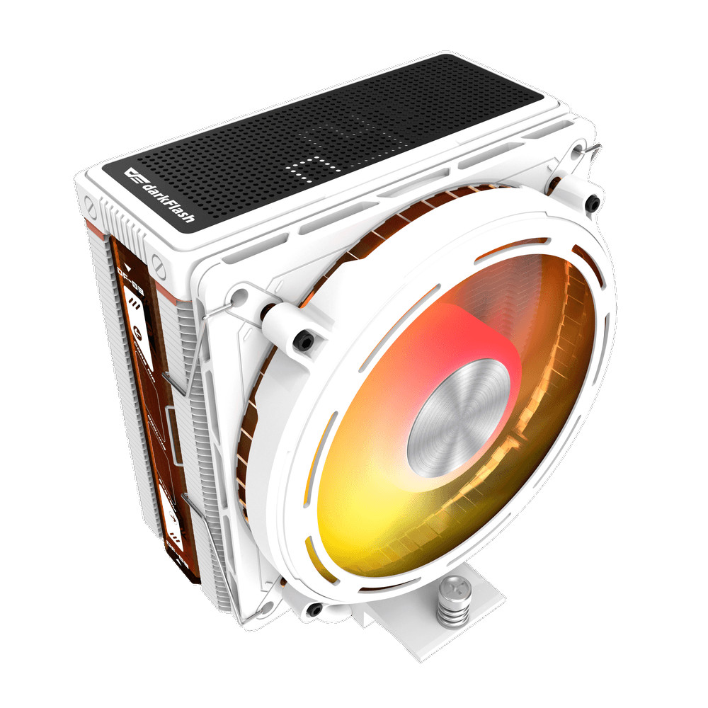 Vazdušno hlađenje darkFlash E400 Bijelo ARGB