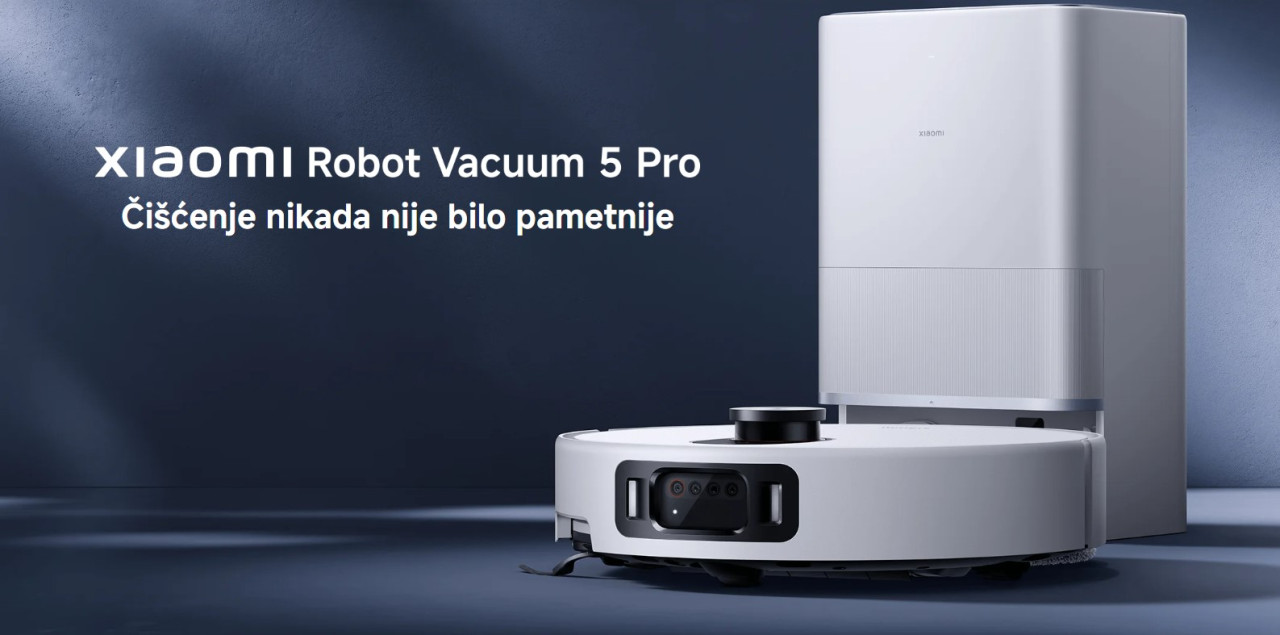 Xiaomi robot usisivač 5  PRO
