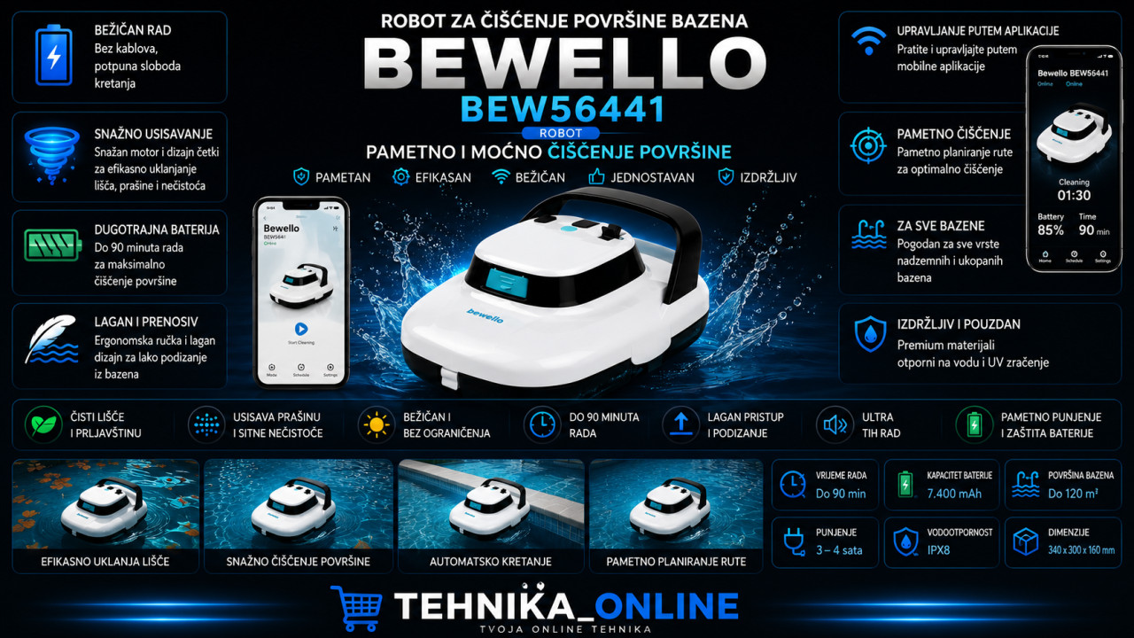 Robot za bazen BEWELLO BEW56441