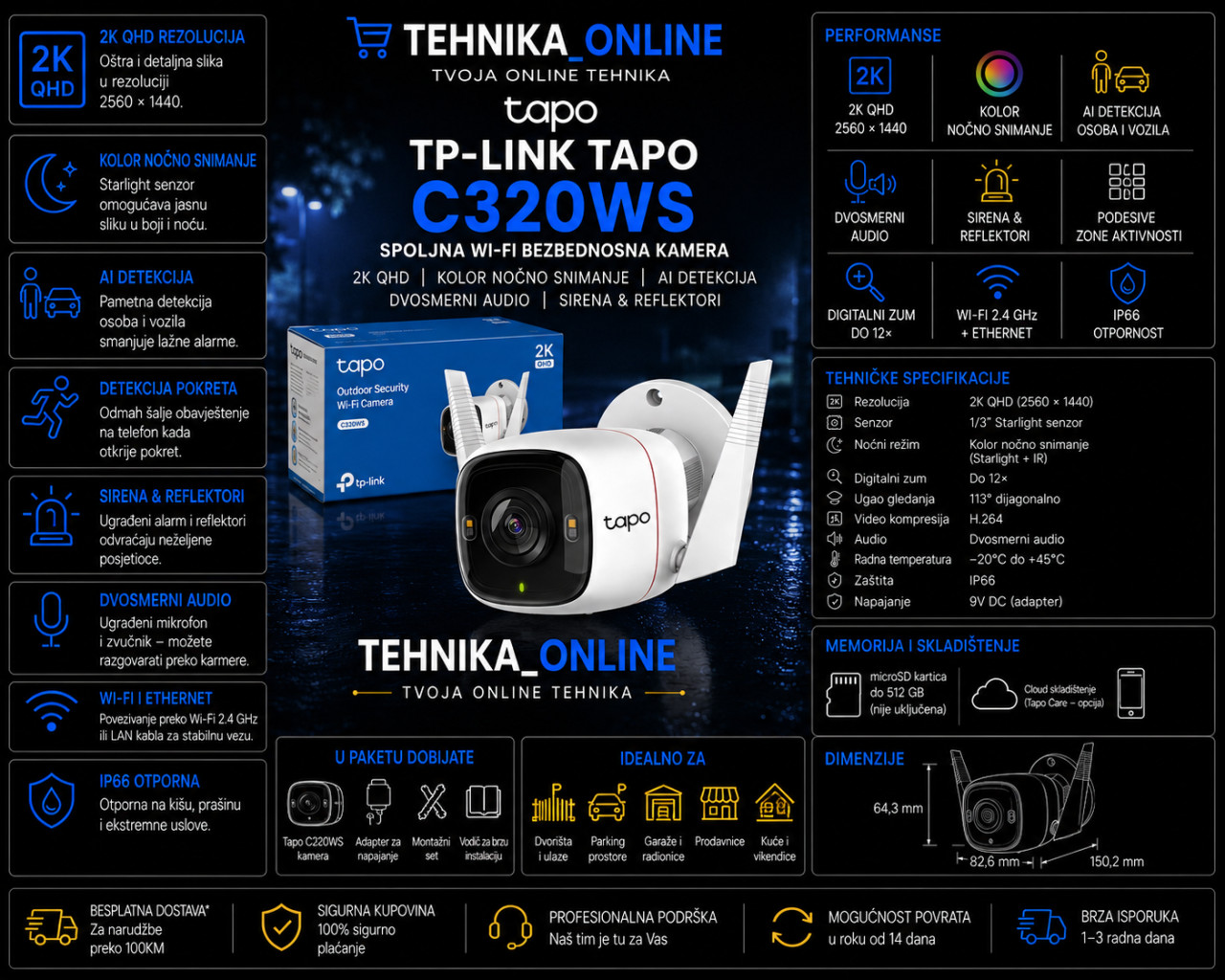 TP-LINK Tapo C320WS