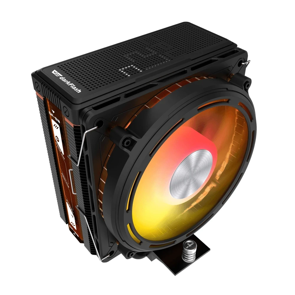 Vazdušno hlađenje darkFlash E400 Crno ARGB