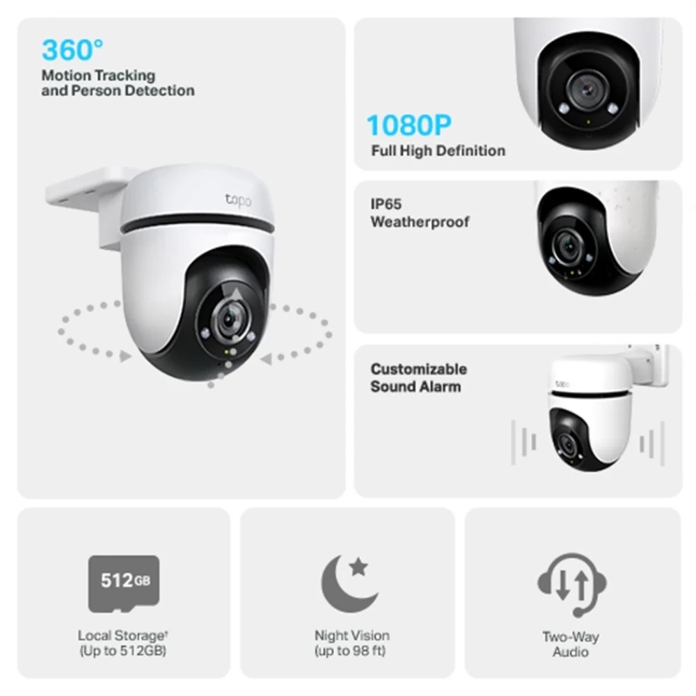 TP-LINK Tapo C500 2MP IP kamera 4mm
