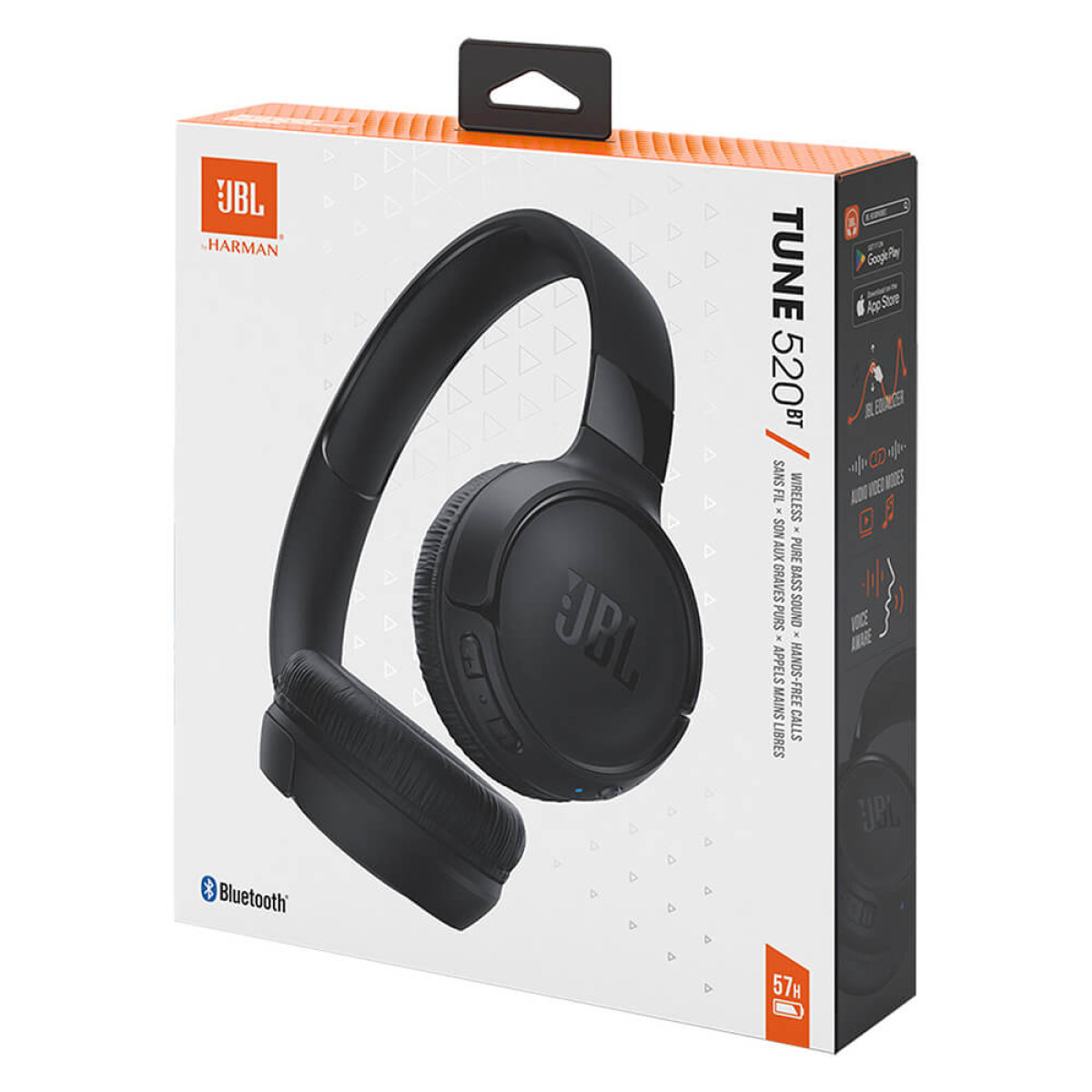 Slušalice JBL Tune 525 BT black