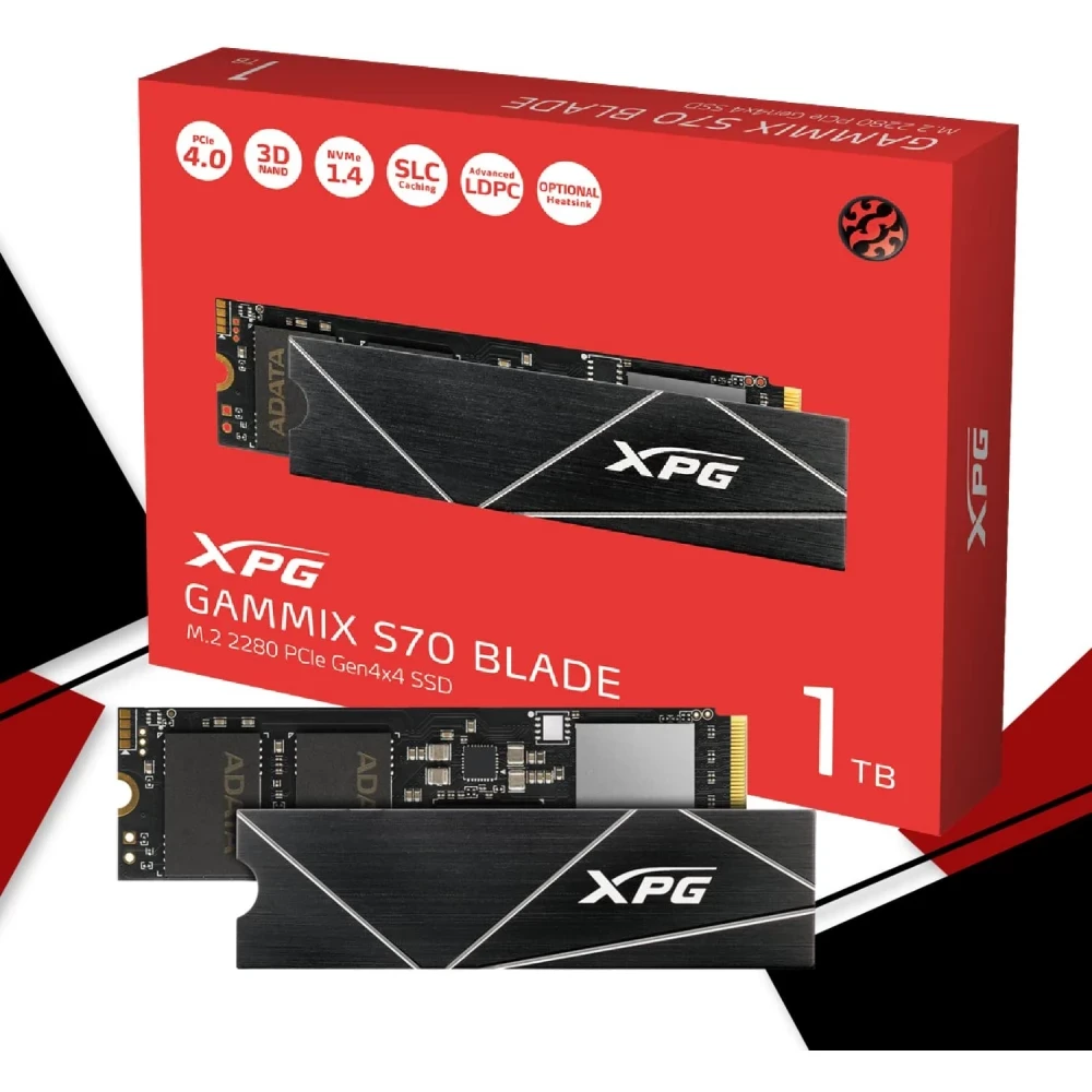 ADATA 1TB XPG Gammix S70 Blade M.2 PCIe M.2 2280