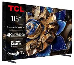 TCL 115" X955 Premium QD MiniLed 5000nits QLED PRO 115X955 144Hz