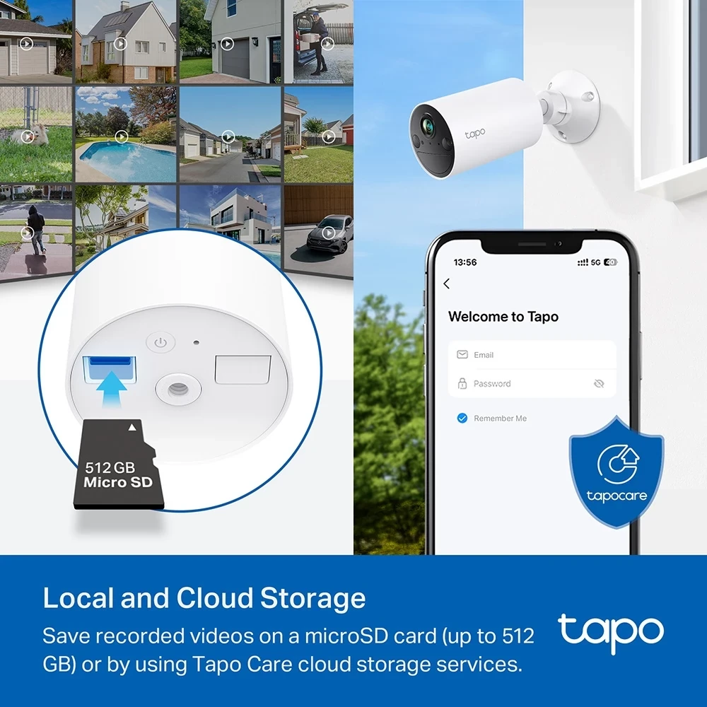 TP-LINK Tapo C410 3MP IP kamera 3.17mm
