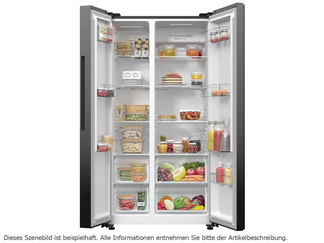 Frižider crni Gorenje NRR9185EABXL