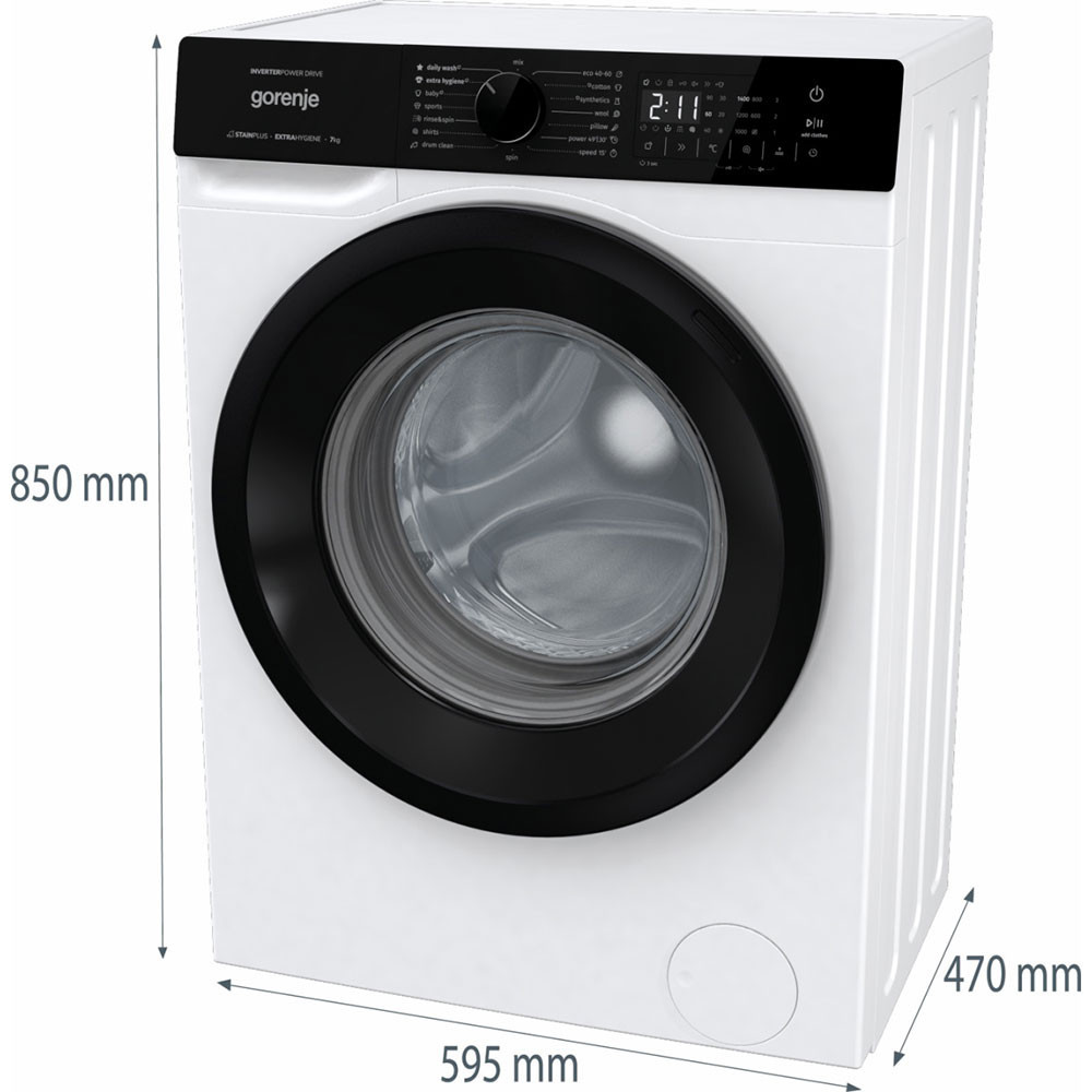 Gorenje veš mašina 7KG 1400OBRT INVERTER WNHA74SASEU