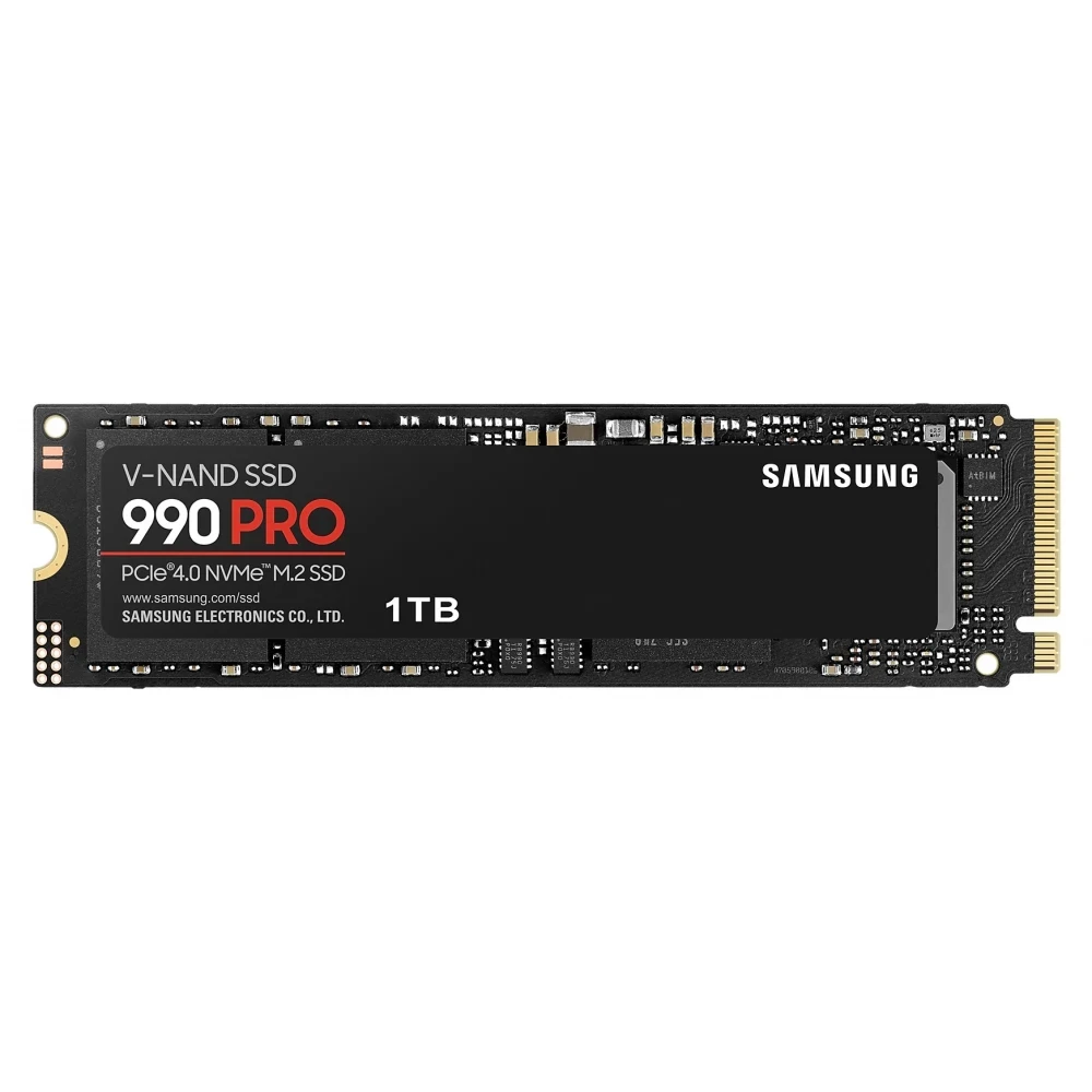 SAMSUNG 1TB 990 PRO M.2 PCIe M.2 2280 MZ-V9P1T0BW