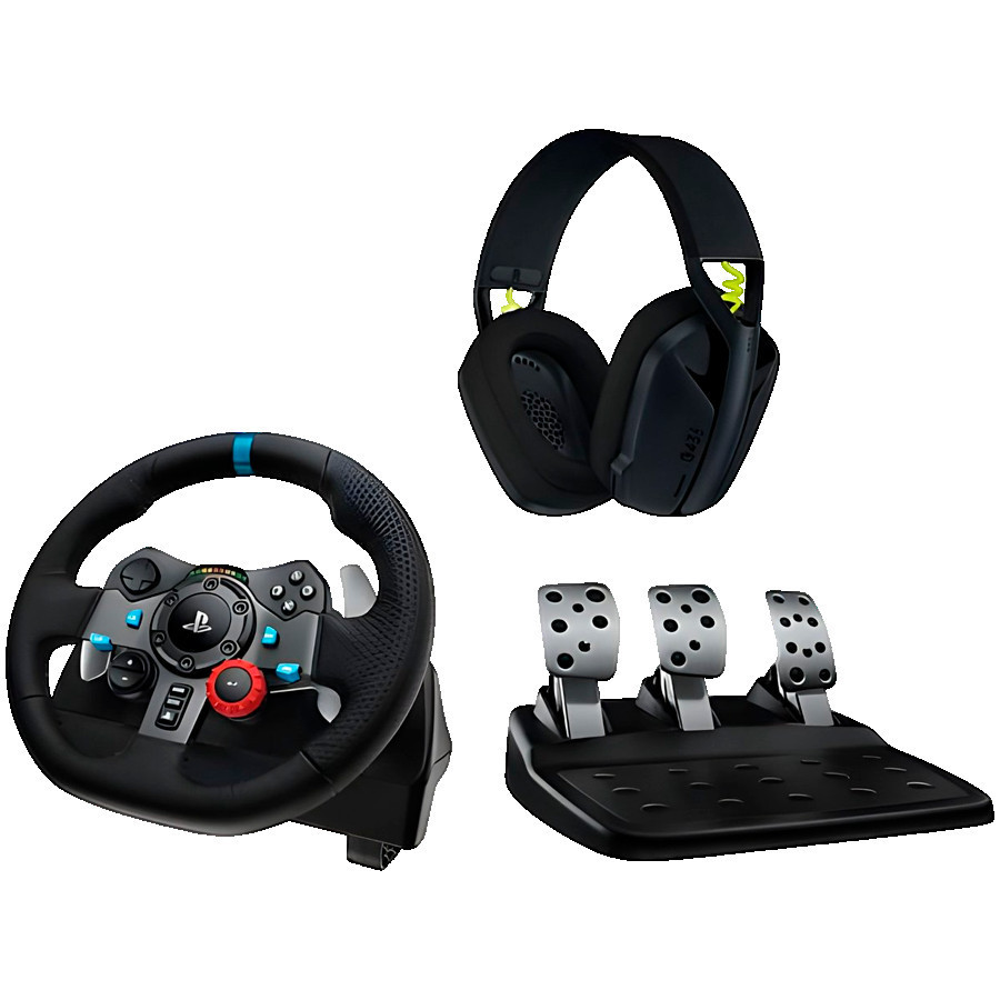 Volan Logitech G29 PS4 + Slušalice Logitech G435
