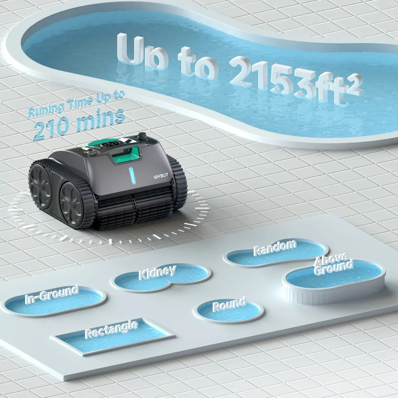 Robot za bazen WYBOT C1 Max