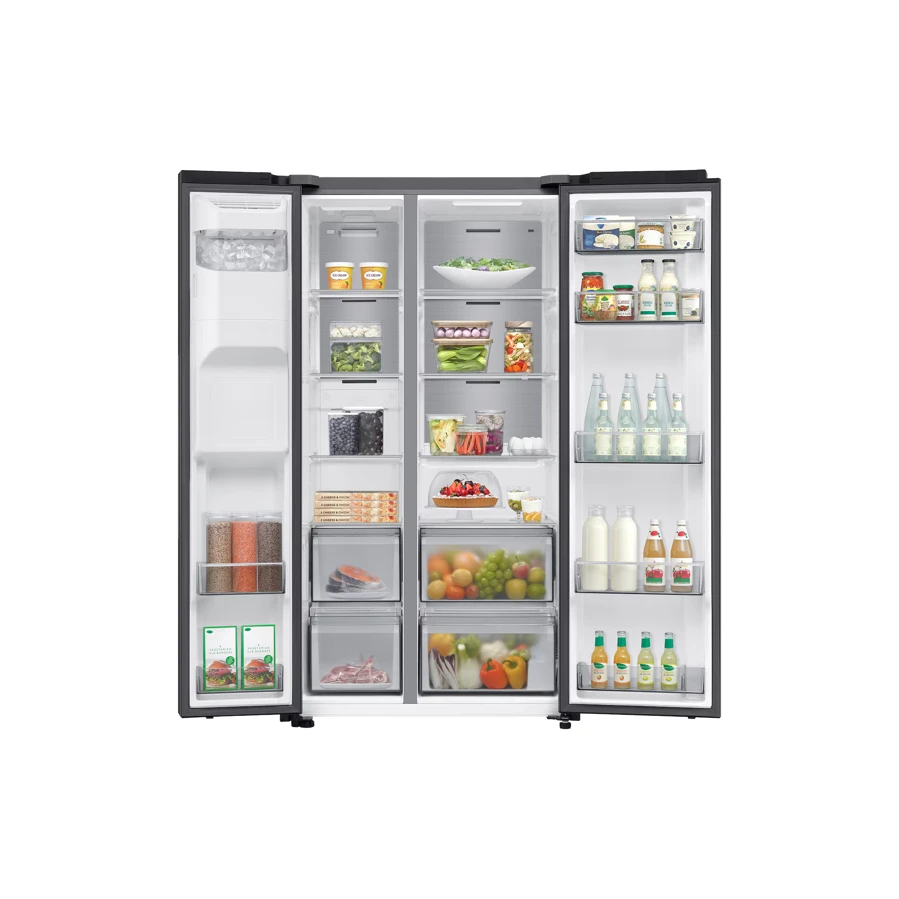 SAMSUNG frižider Side By Side No Frost ledomat RS70F64KEFEO