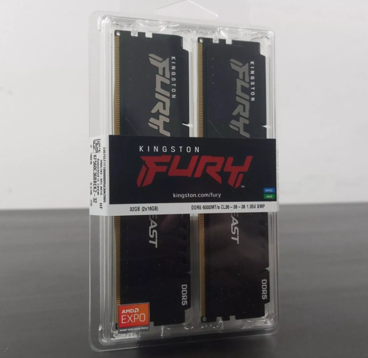 KINGSTON FURY 32GB Beast DDR5 6000MHz CL36