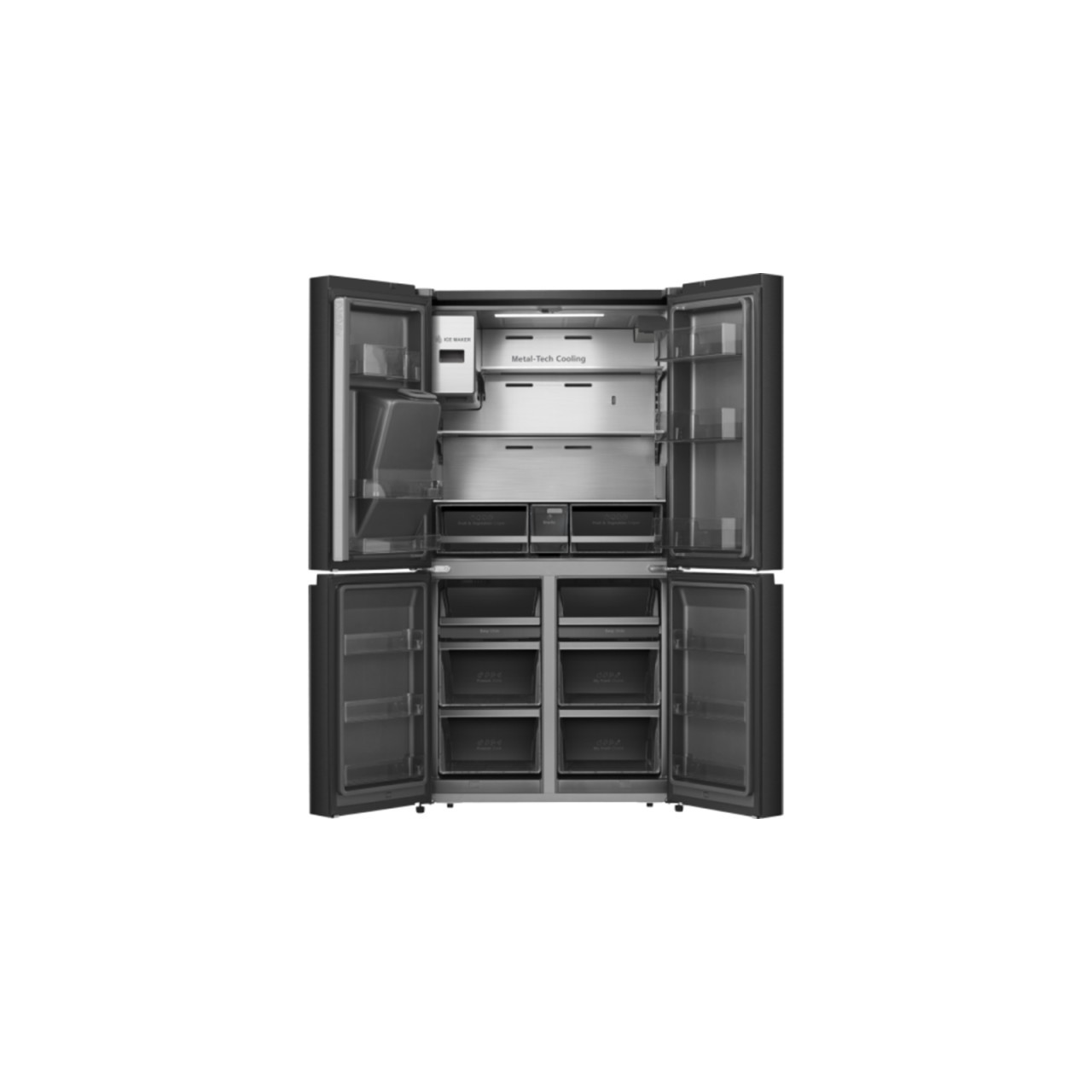 Hisense Side by side frižider RQ760N4IFE 178cm NoFrost