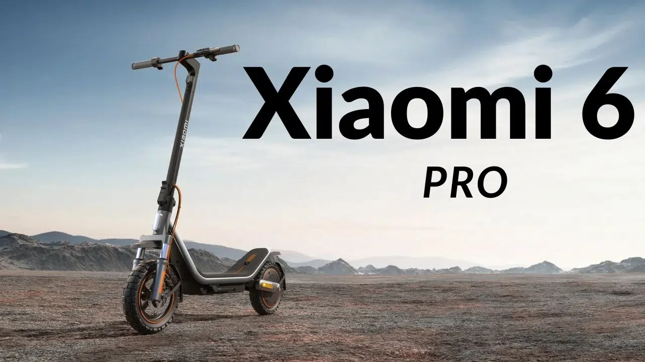 Xiaomi el. skuter 6 Pro domet 70 km 12" točkovi, 22% uspon