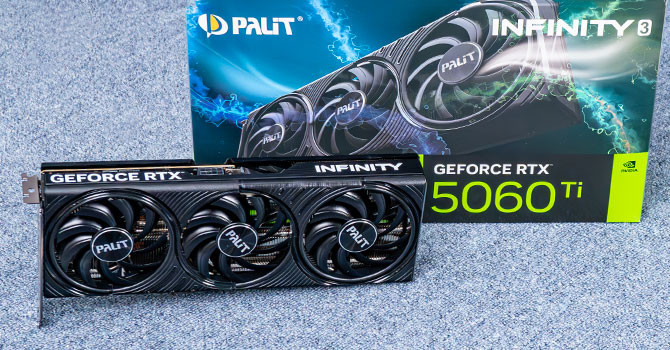 PALIT Infinity 3 GeForce RTX 5060 Ti 16GB GDDR7