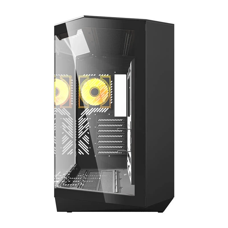 Kućište darkFlash DY470 Crno sa 4x ARGB 120mm ventilatora