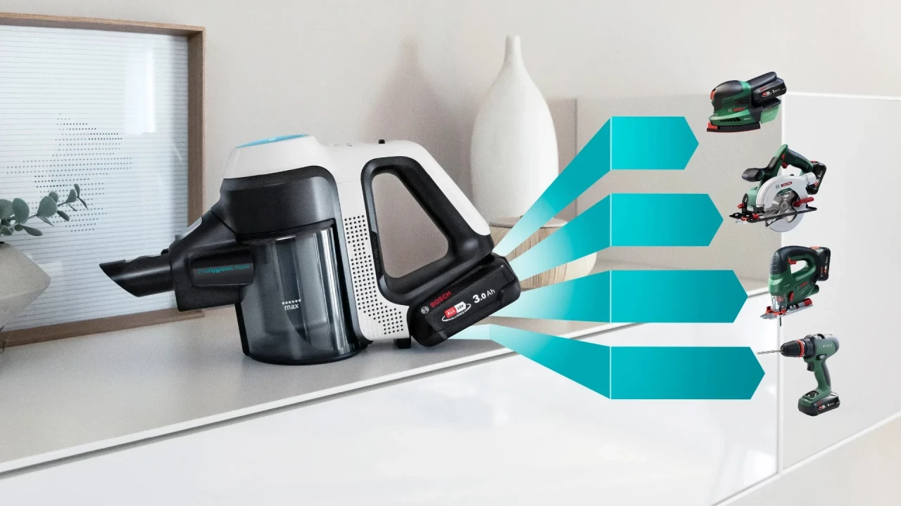 BOSCH Štapni Wet&Dry Unlimited ProHygienic Aqua Bijeli, 18V