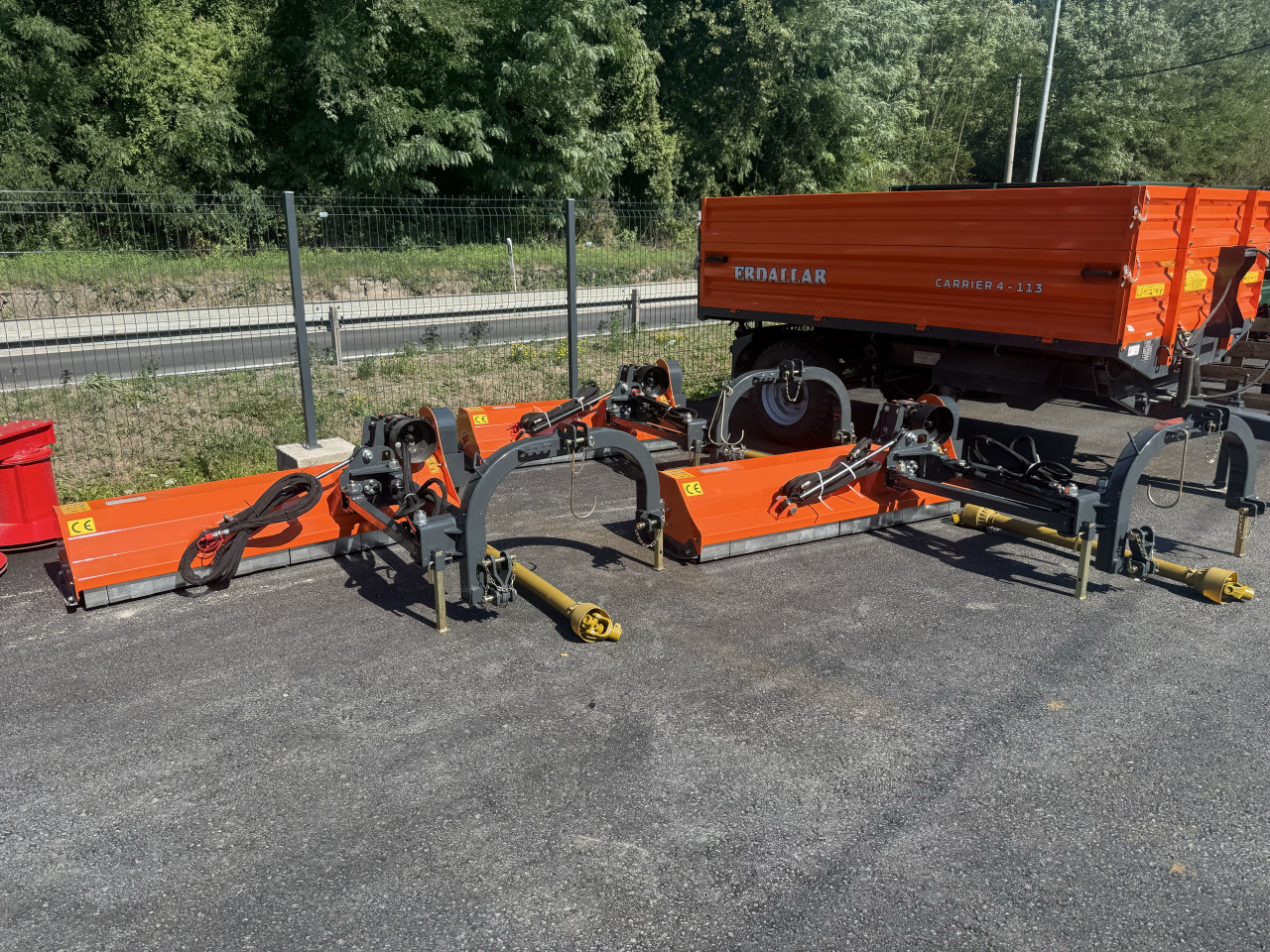 Traktor malčer mulčer tarup 125 145 165 komunalni Firesto