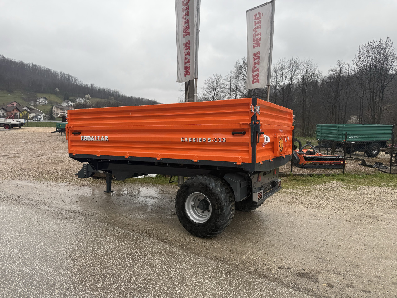Traktor traktorska prikolica ERDALLAR  Turska novo 4T 5T