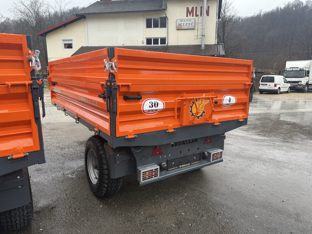Traktor traktorska prikolica ERDALLAR  Turska novo 4T 5T