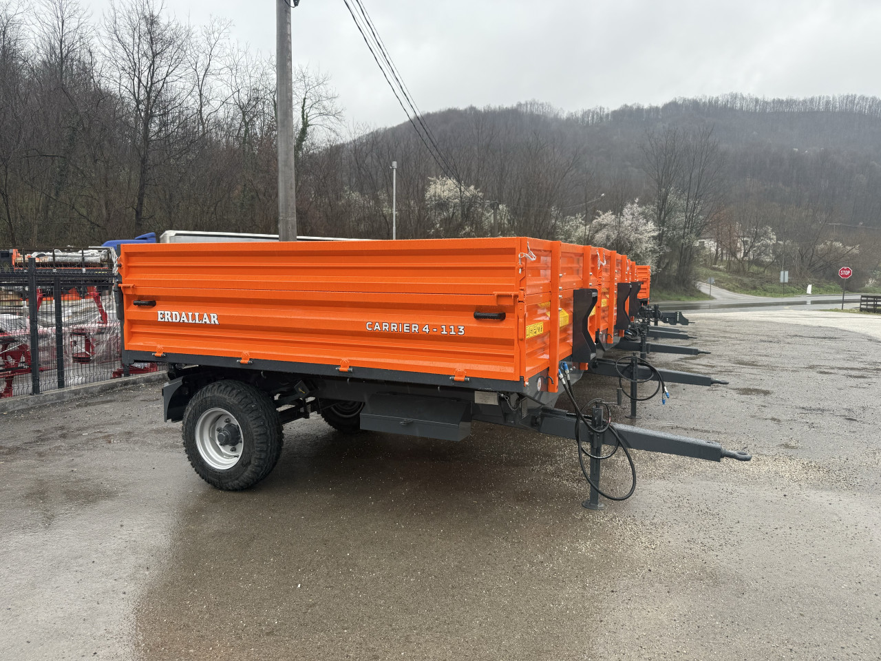 Traktor traktorska prikolica ERDALLAR  Turska novo 4T 5T
