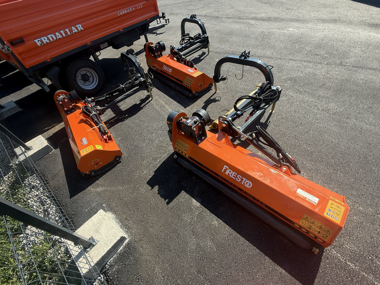 Traktor malčer mulčer tarup 125 145 165 komunalni Firesto