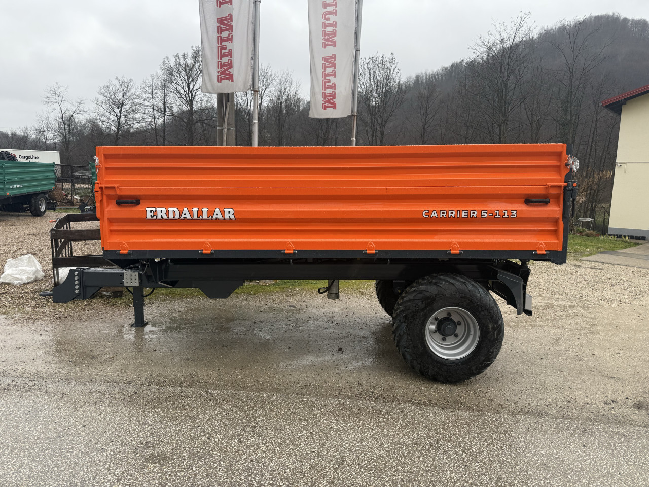Traktor traktorska prikolica ERDALLAR  Turska novo 4T 5T