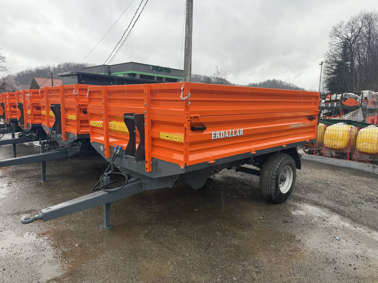 Traktor traktorska prikolica ERDALLAR 4T NOVO