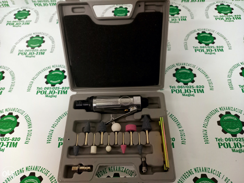 Pištolj pneumatski i  brusači,Villager ,kutna busilica
