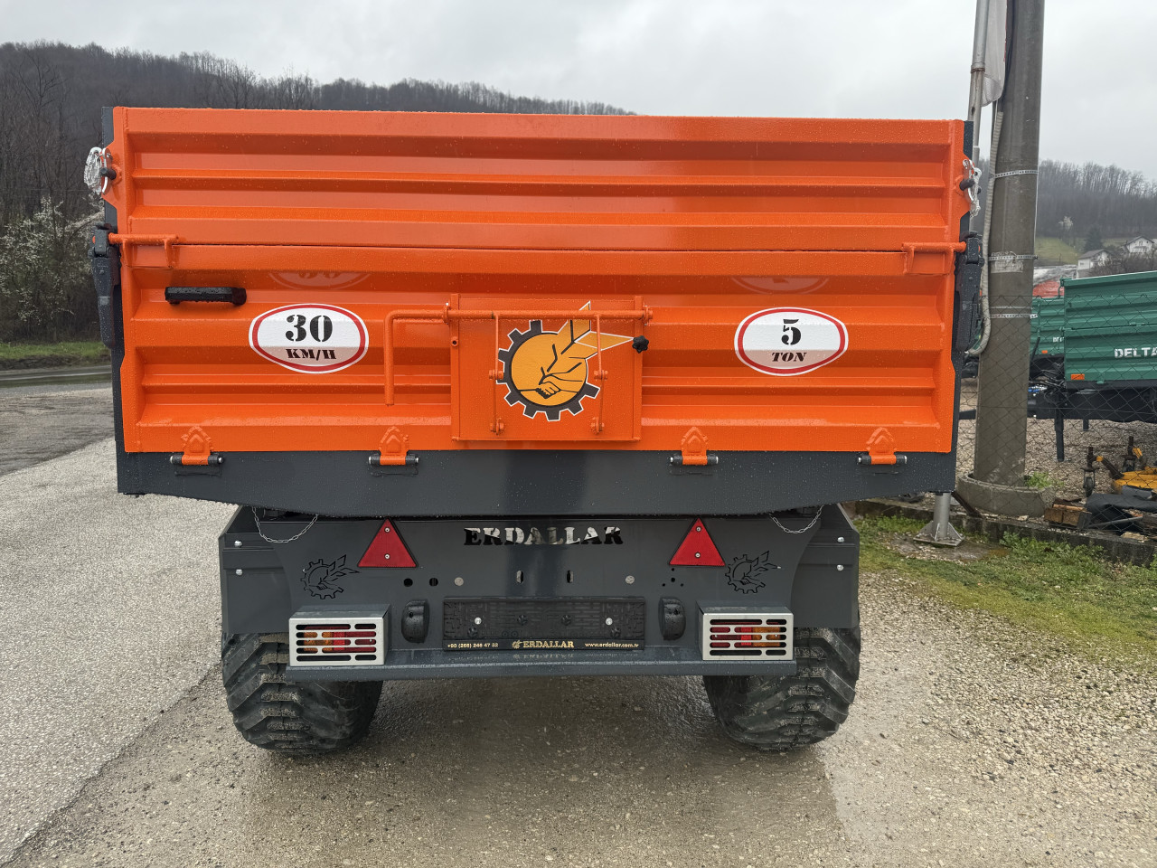 Traktor traktorska prikolica ERDALLAR  Turska novo 4T 5T
