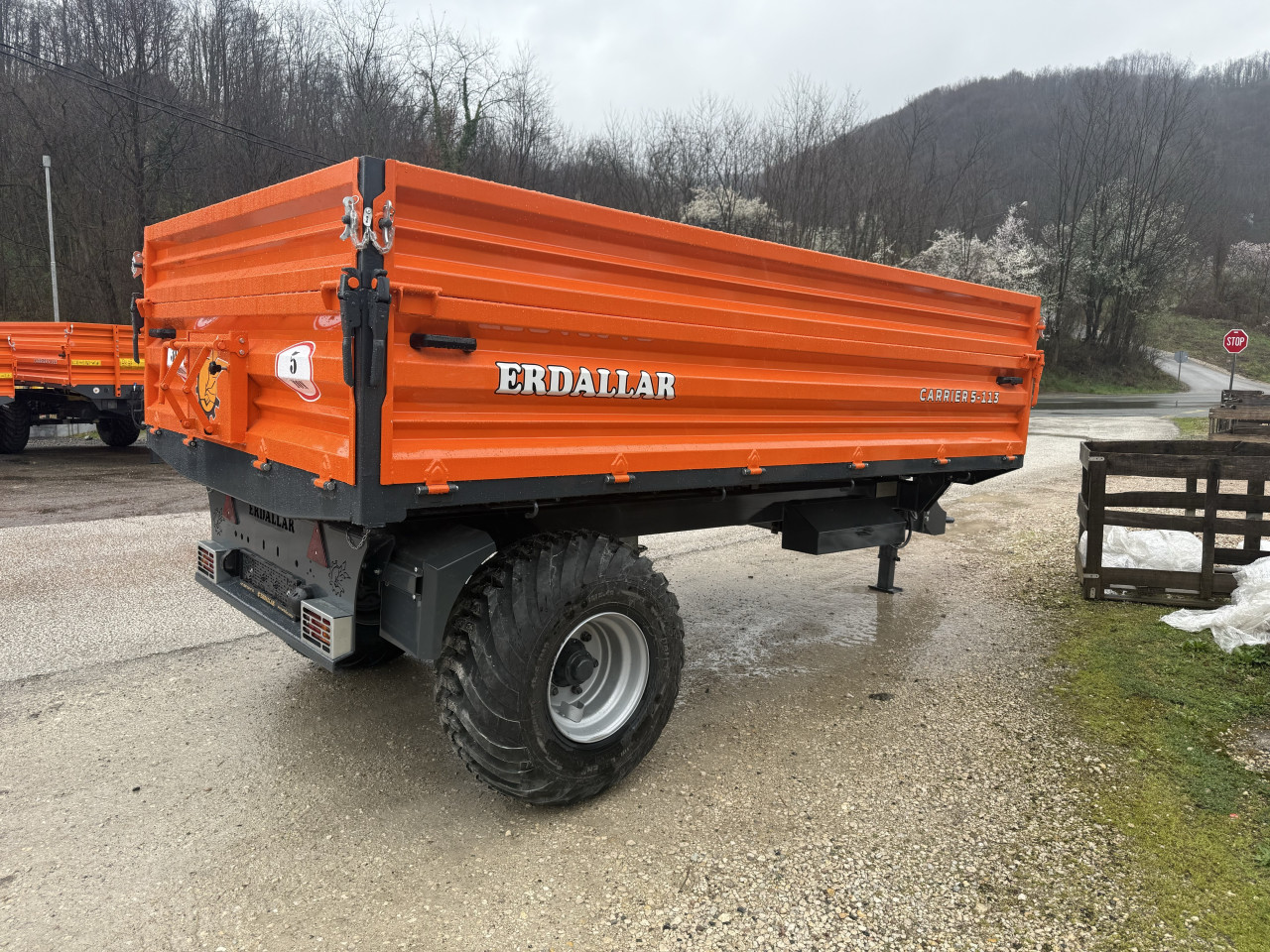 Traktor traktorska prikolica ERDALLAR  Turska novo 4T 5T