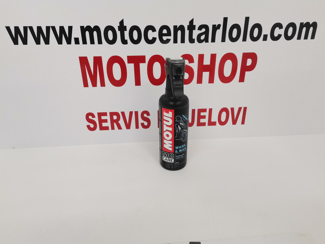 Suhi čistač za motocikle Wash&Wax Motul
