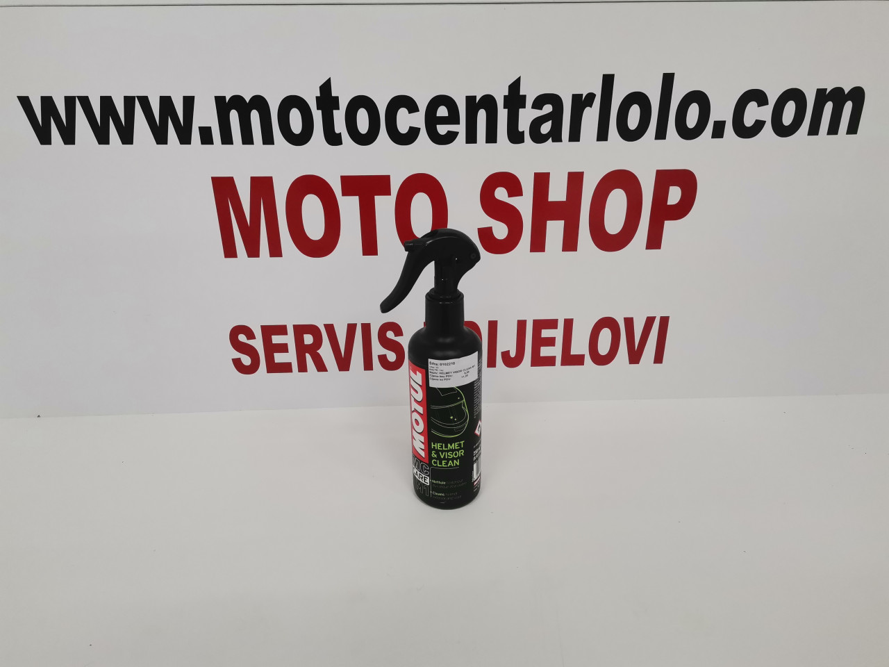Čistač za kacige i vizir Motul