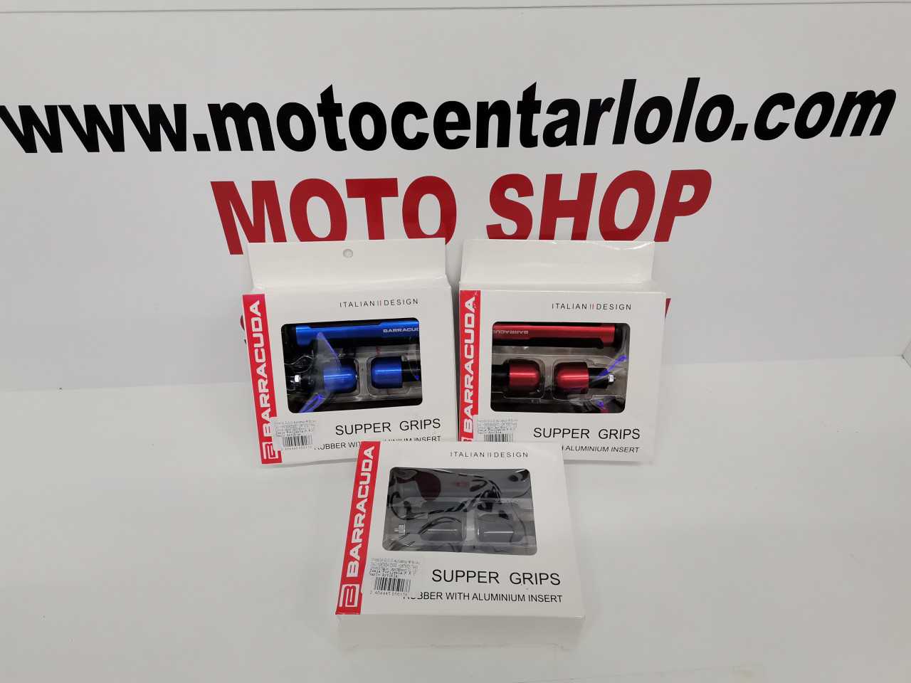 Barracuda ručke za motocikle sa tegovima