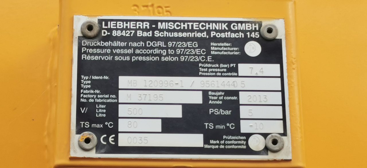 Mercedes-Benz Actros 4144 K (349)  - MIKSER / KIPER 4 OSOVINE
