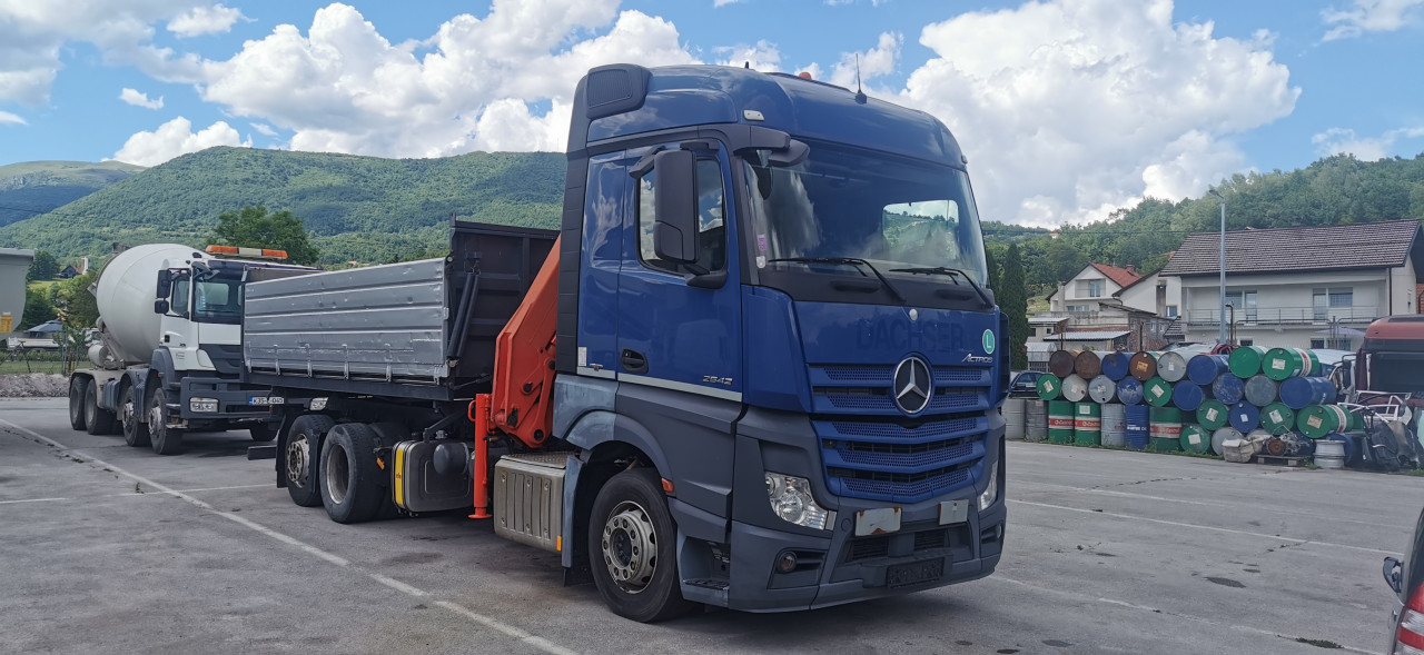 Mercedes-Benz Actros 2542 KIPER / KRAN [369]