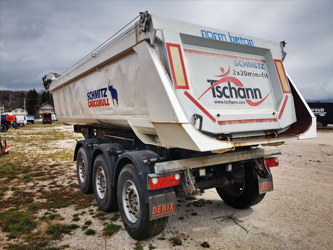 Schmitz Cargobull SKI 24 (417) - POLUPRIKOLICA 3 OSOVINE / KIPA