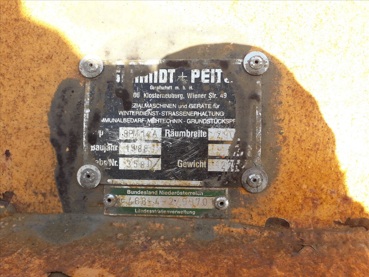 Schmidt-Peitl  SPM 14A (119) - GRN / PLUG ZA SNIJEG