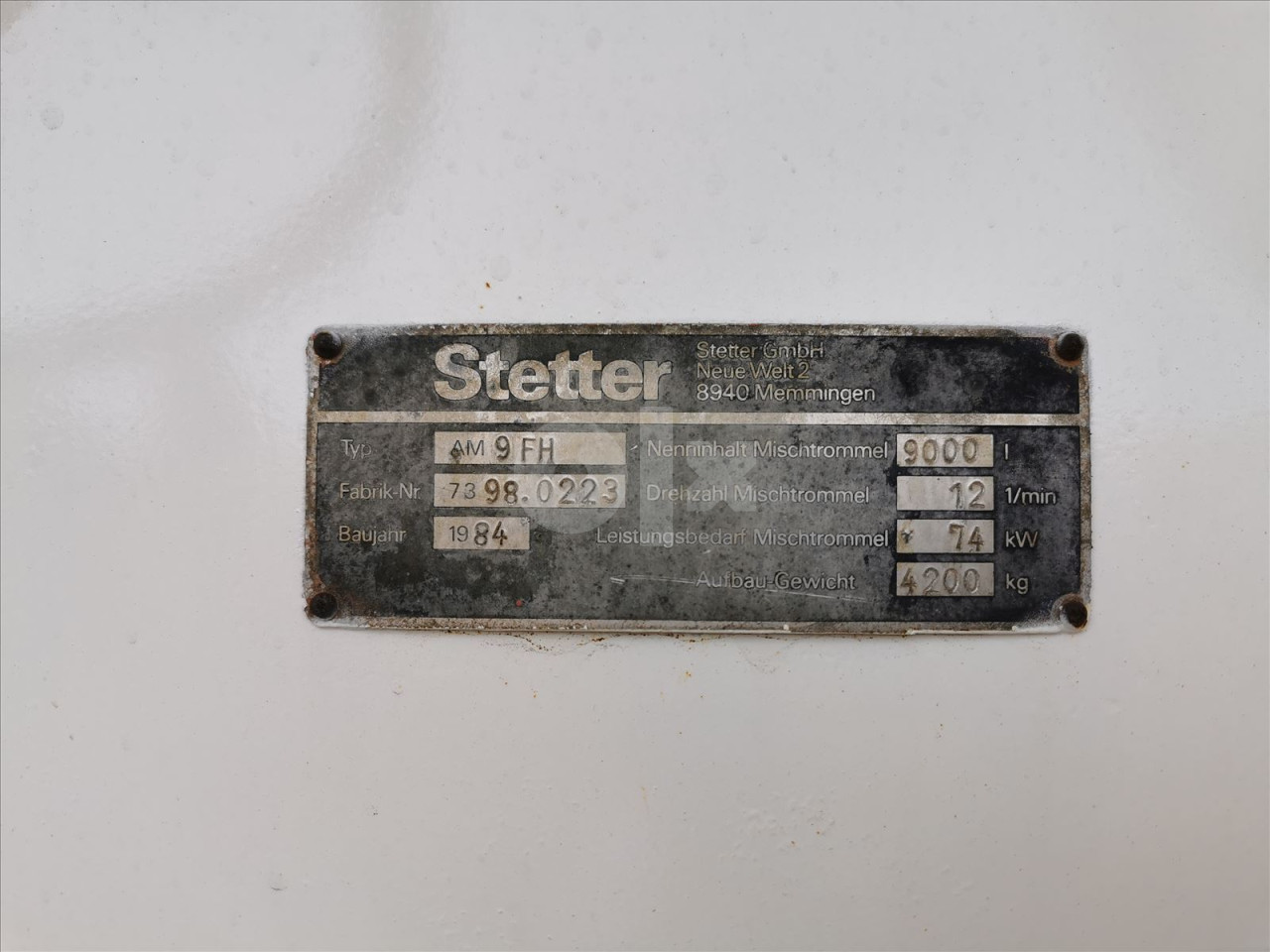 Mercedes-Benz Axor 3236 (413) - MIKSER / MIXER