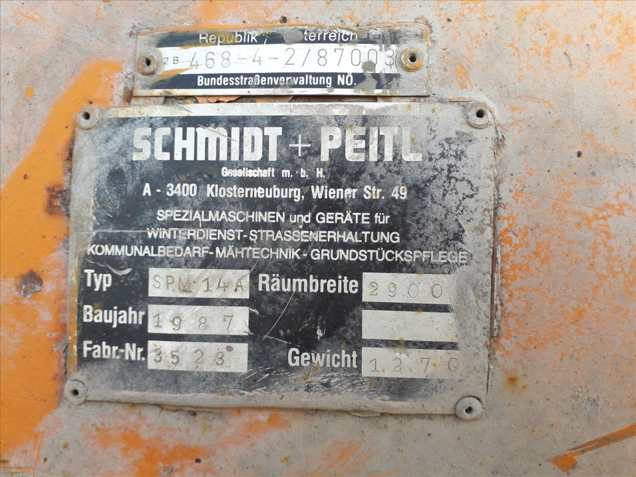Schmidt-Peitl  SPM 14A (118) - GRN / PLUG ZA SNIJEG