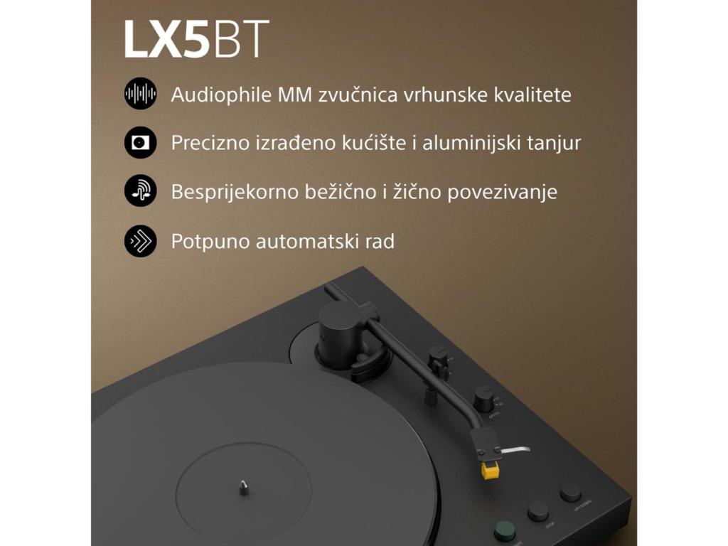 Sony Gramofon PSLX5BT;