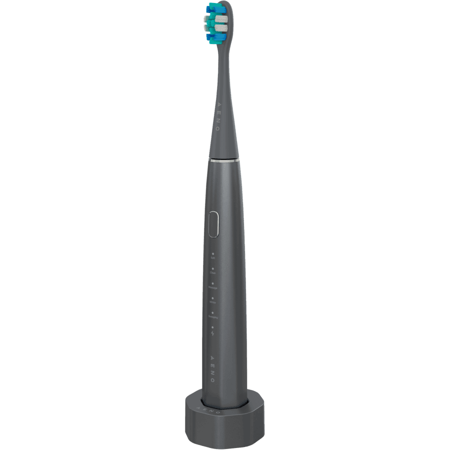 Wireless Tooth Brush, Grey, 3 Brush Heads, 1400mAh, Function: Sof