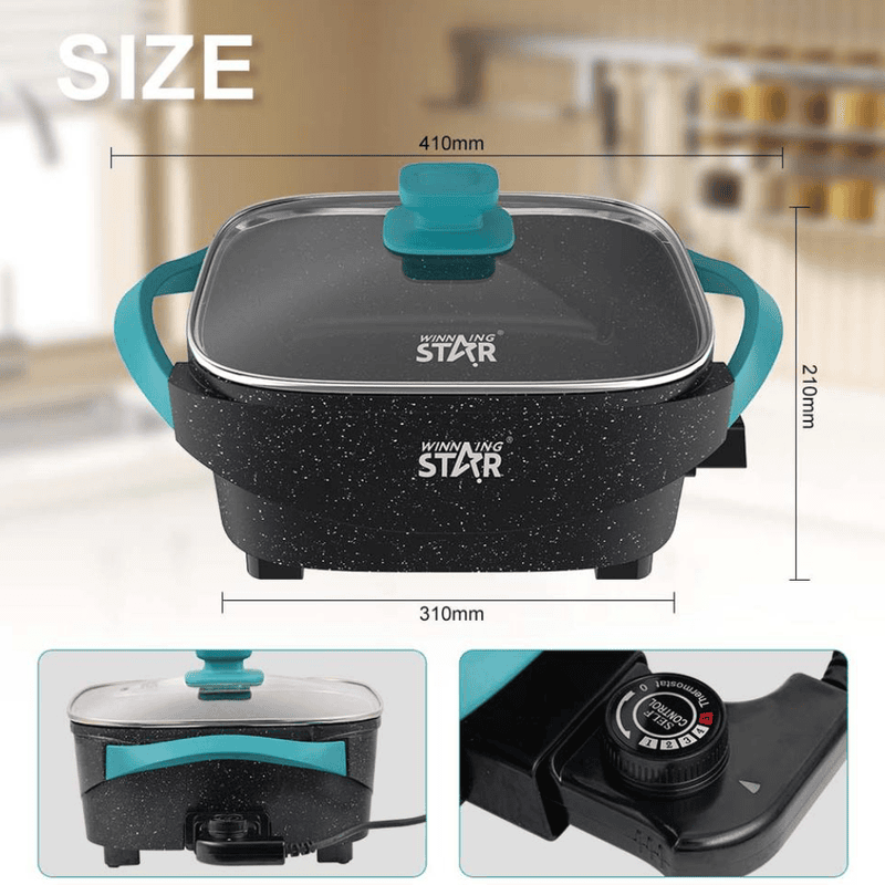 Winning Star Električna pizza tava ST-9802, 6.5L