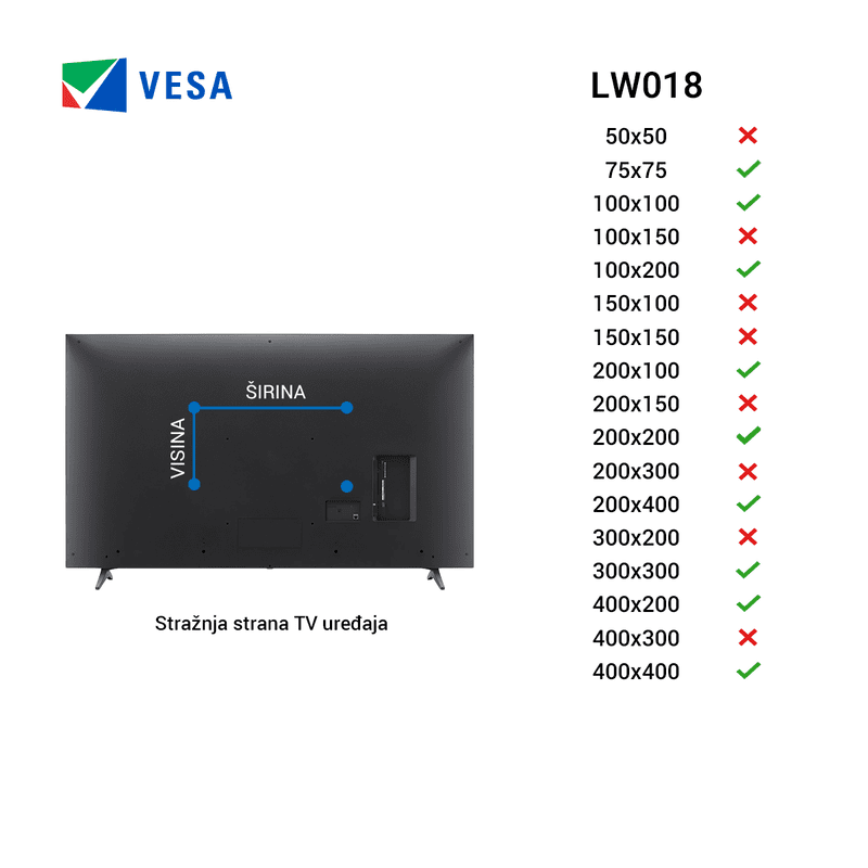 GIGATECH TV nosač Gigatech LW018 17"-55" zglobni