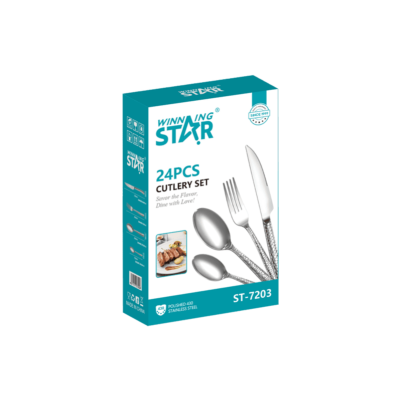 Winning Star Set pribora za jelo ST-7203, 24 komada
