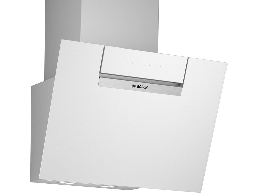 BOSCH Zidna napa DWK67FN20 Serie 4, A+, Bijela, Nagnuti zaslon, 7